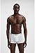 BOSS Hugo Herren Trunk 3p Co/EL Boxershorts, New - White100, M