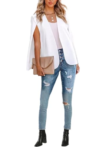 Manteau ouvert manches longues bureau lady blazer élégant pour veste