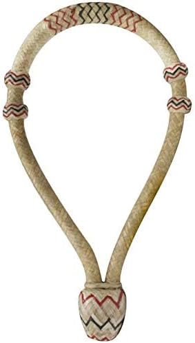 Showman Natural Braided Rawhide Core Bosal