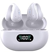 DFBIU Wireless Ear Clip Bone Conduction Headphones, Ear Clip Bone Conduction Headphones, Ear Clip...