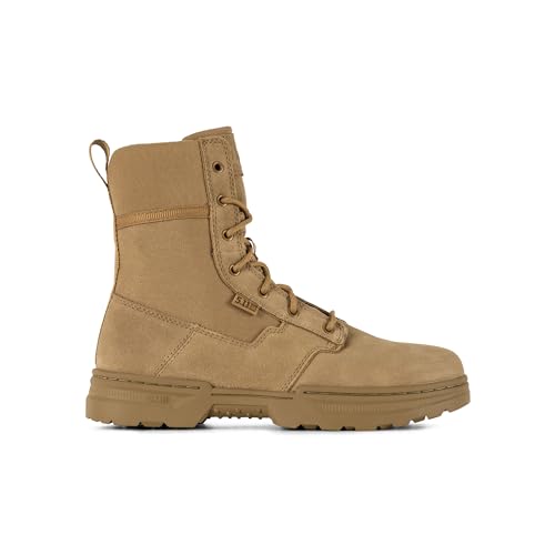 Image of 5.11 Tactical Men's Speed 4.0 8 inch ARID Boot - Heat-Deflecting, Slip-Resistant, Durable Suede /Nylon, Style 12464ABR