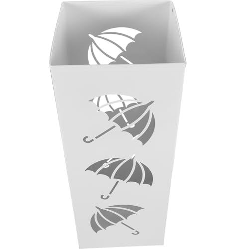 Seau à parapluies en fer blanc de grosse capacité pour entrée
