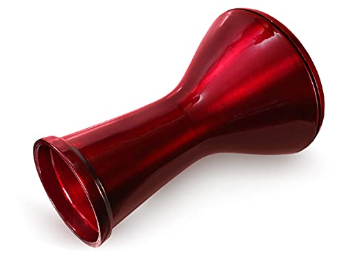 Wunderschöne orientalische Darbuka, Solo, 22 cm Durchmesser, in Pearl-Effekt, mit Zubehör.