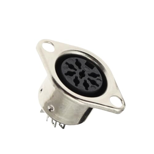 Conector MIDI DIN 5 pines hembra chasis soldar rack audio 6