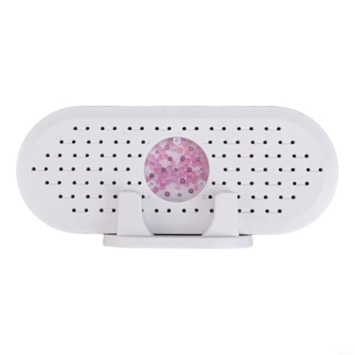 CYRENT Mini deshumidificador de carga USB que absorbe la humedad, secador de aire compacto para armario, baño, dormitorio, caravana (1 unidad)