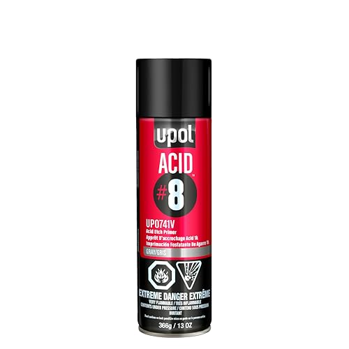 U-Pol Products 0741V Gray ACID#8 Etch Primer - 450ml
