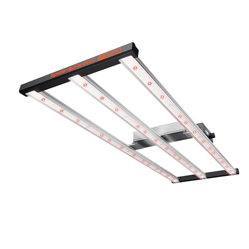 Spider Farmer G4500 Cost-Effective 320W 2x4 Coverage LED Grow Lights, Full Spectrum Dimmable Bar Style Led Growing Lamp for Indoor Plants, 2025 Upgraded App Remote Control