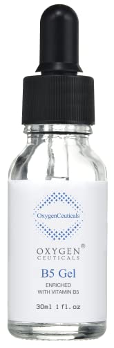 OxygenCeuticals B5 Gel (30ml) Treatment Serum with Hyaluronic Acid and Antioxidant B5, Intensive Hydrating Face Serum