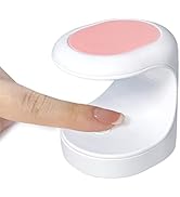 UV LED Nail Lamp, Portable UV Light for Gel Nails, 16W Mini Nail Dryer, Quick Dry Nail Lamp for T...
