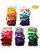 50 Pcs Hair Scrunchies Velvet Elastic Hair Bands Scrunchy Hair Ties Ropes Scrunchie for Women or Girls Hair Accessories