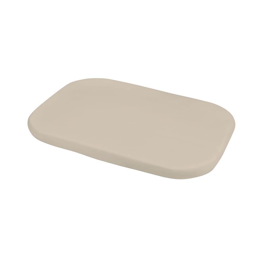 Drap housse lit bébé 5en1 Waldin en jersey coton beige foncé