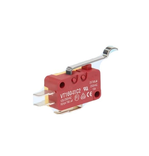 2Pcs VT16001C2 Micro Limit Switch SPDT Snap Action Travel Switch(VT16001C2)