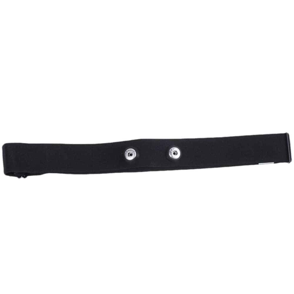 Worien Sangle De Ceinture Pectorale Pour Moniteur Fréquence Cardiaque – Noire, Compatible Bluetooth & ANT+, Réglable 90-130cm