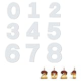 moldes de numero 1 para imprimir y recortar Material seguro: el molde para pasteles Numbers está hecho de acrílico de grado alimenticio de alta calidad, que es seguro y no tóxico, no contiene sustancias nocivas como BAP y se puede poner en contacto con los alimentos de manera segura. Superficie lisa sin rebabas, fácil de preparar pastel perfecto.