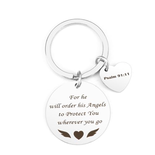 Vesberkl Cross Keychain,Jesus Keychain,Christian Gifts,Bible Verse Gifts,Faith Religious Gift,Spiritual Gifs