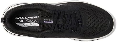 Skechers Women's Sneaker, Black/Lavender, 10 | Image 1