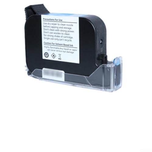 Cartouche encre séchage rapide pour stopper les bavures d'impression portable sur plastique
