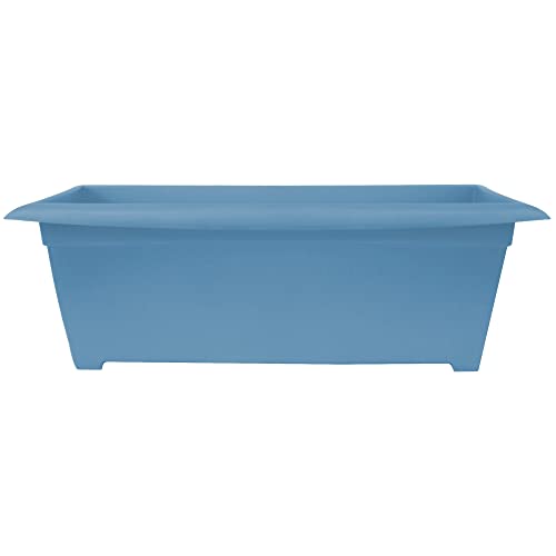 Bloem Dayton Large Window Deck Box Planter 27" Blue (Daydb2771) #TOP20