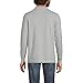 Lands' End Men's Long Sleeve Mesh Polo Shirt X-Large Gray Heather