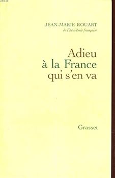 Paperback Adieu à la France qui s'en va [French] Book