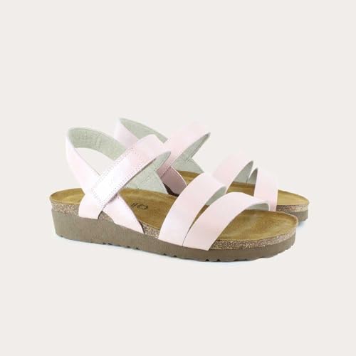 Image of NAOT Kayla Women's Sandals - Supportive 3-Strap Design with Backstrap, Cork & Latex Footbed - Arch Support - Travel-Friendly Comfortable Walking Sandals for All-Day Wear