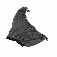 Keenso Kajak-Spritzdecke, Verstellbarer Kajak-Sprührock Nylon-Kajak-Sprührock wasserdichte Abdeckung Wassersportzubehör für Länge von 90 bis 95 cm; breit 50‑55cm(Grau)