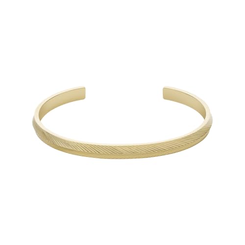 Fossil Armband Für Frauen Harlow, Länge: 175mm, Breite: 5.2mm Gold-Edelstahl-Armband, JF04117710