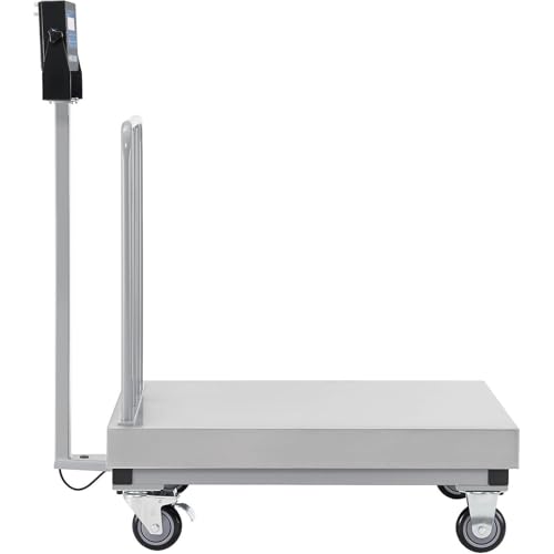 Báscula industrial móvil con display LED 1000 lb miniatura 2
