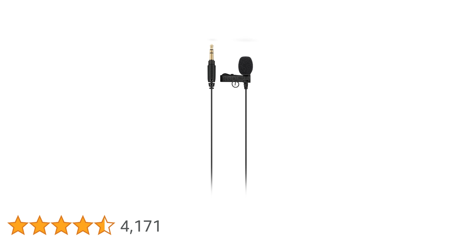 RODE Microphones Lavalier GO ラベリア 美品 Rode Lavalier GO Professional Wearable Microphone - Black