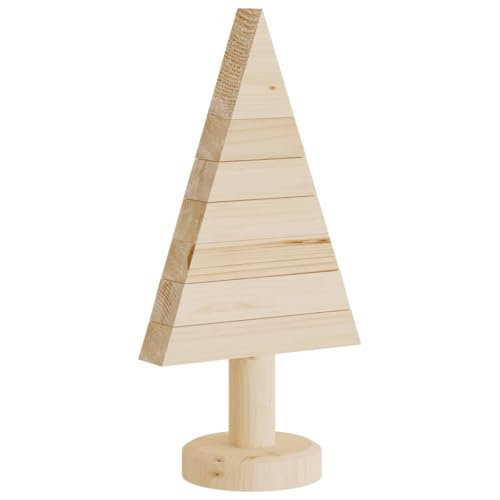 Pino macizo en pack de 2 árboles de Navidad de madera que solucionan la falta de espacio 7