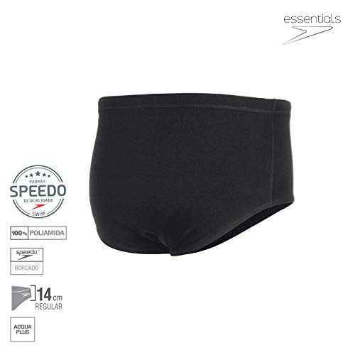Speedo Sunga Hidroshort Acquaplus Homens M Cinza