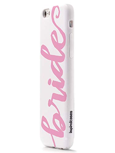 Inspired Cases - 3D Textured Iphone 6/6S Case - Rubber Bumper Cover - Protective Phone Case For Apple Iphone 6/6S - Bride - Light Pink #TOP2