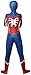 Disfraz de Cosplay de Spiderman para Adultos, niños, Mono Azul, Mono 3D,...