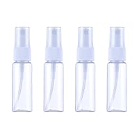 FuzlPnag 4×20ml Spray Bottle,Leer Zerstäuber Pump Sprühflasche,Tragbar Parfumzerstäuber, Parfumzerstäuber Sprühflaschen,Kleine Sprühflasche
