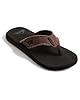 Quiksilver Monkey Abyss, Men's Flip Flop ,Brown (Sole: Black/ Upper: Brown) , 10 UK (44EU) #1