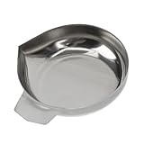 MAGICLULU Edelstahl Waagschale Für Digitale Feinwaage Präzise Küchenwaage Schüssel Für Pulver Feingewichte Robustes Messgeschirr Für Genaues Wiegen Von Schmuck Und Kleinteilen