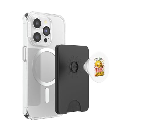 PopSockets PopWallet para MagSafe de Happy Taco humorístico y funcional 3