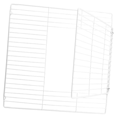 SUPVOX Indoor Pet Fence DIY Dog Gate Panel Iron Wire Cat Cage to Install Decorative