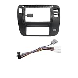 Cadre de façade d'autoradio Adaptateur Fascia Cadre Voiture 9 Pouces Pour Nissan Pour Patrol V5 Y61 97–04 Kit Panneau Montage Tableau Bord Radio Android Cadre Façade