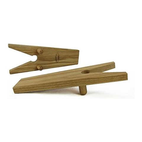 Creamore Mill Made in England Solid Oak Boot Jack Shoe Remover Cover