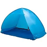 Thermalab Anti UV Beach Tent with Carry Bag, Blue
