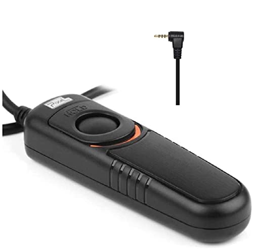 Pixel Cable Disparador Remoto RC201 L1 Cámara Mando a Distancia para Panasonic S5 S1 G95 G91 FZ10002 G9 GH5 G85 G81 GX8 GX7 GH4 GH3 FZ2500 FZ2000 FZ1000 FZ300 FZ200 G10 G70 DMW RSL1 DMW RS2