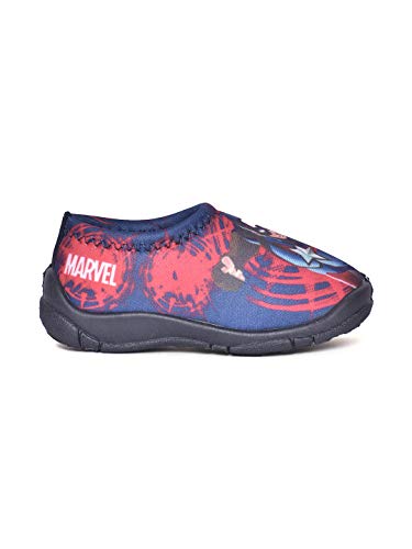 Image of Marvel Avengers Kids Boys Lycra Shoes by Toothless Navy Walking Shoes - 7 Kids UK (24 EU) (8 Kids US) (MAPBLS2773-NAVY)