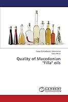 Quality of Macedonian Filla oils 3659743275 Book Cover