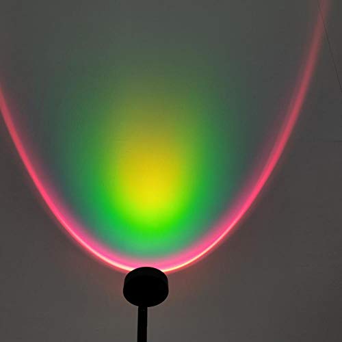 Lampe de chevet créative sunset haut de gamme pour projection et prise de vue - 3