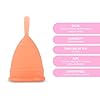 Edicare, Cup Menstruelle, SPECIAL EDITION, Comprend 2 Coupes, 1 Stérilisateur et 1 Sac de Transport, Silicone de Qualité Médicale, Doux, Réutilisable et Lavable 100% Sûr (S- Special Edition) #1
