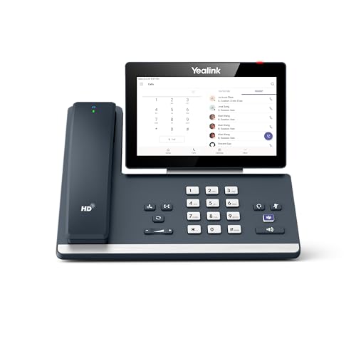 Image of Yealink MP58-WH-TEAMS-E2 - PoE - Android 13 OS - 7 inch (1024 x 600) capacitive Touch Screen - Power Adapter NOT Included