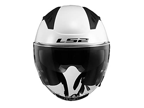 LS2 COTTER ジェットヘルメット ホワイト LS2 COTTER ジェットヘルメット ホワイト