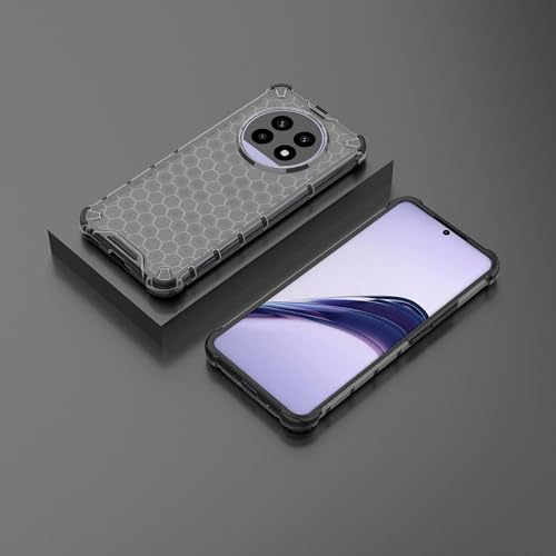 Image of Glasgow Back Case Cover Designed for [ Realme 13 Pro 5G / 13 Pro+ 5G ] (Stylish Look | Shock Proof) - Black