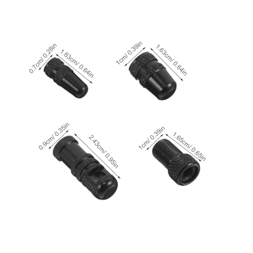 Alipis 10pcs Tapas de Válvula para Bicicleta miniatura 2